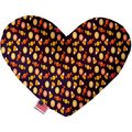 Mirage Pet Products Halloween Candy Confetti Canvas Heart Dog Toy 8 in. 1344-CTYHT8